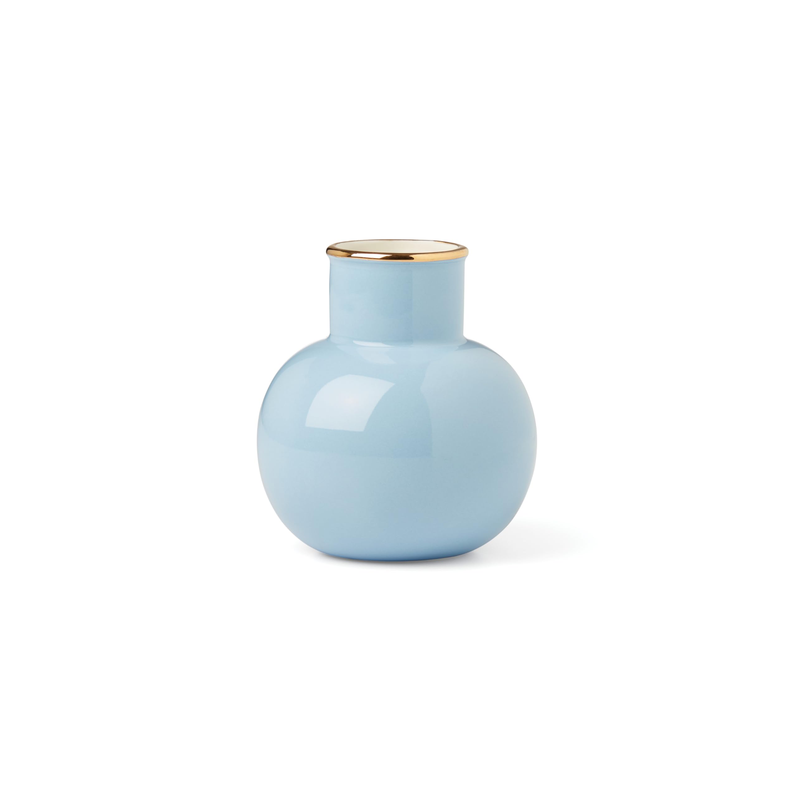 Amazon.com: Kate Spade New York Blue Make It Pop Small Vase, 0.68